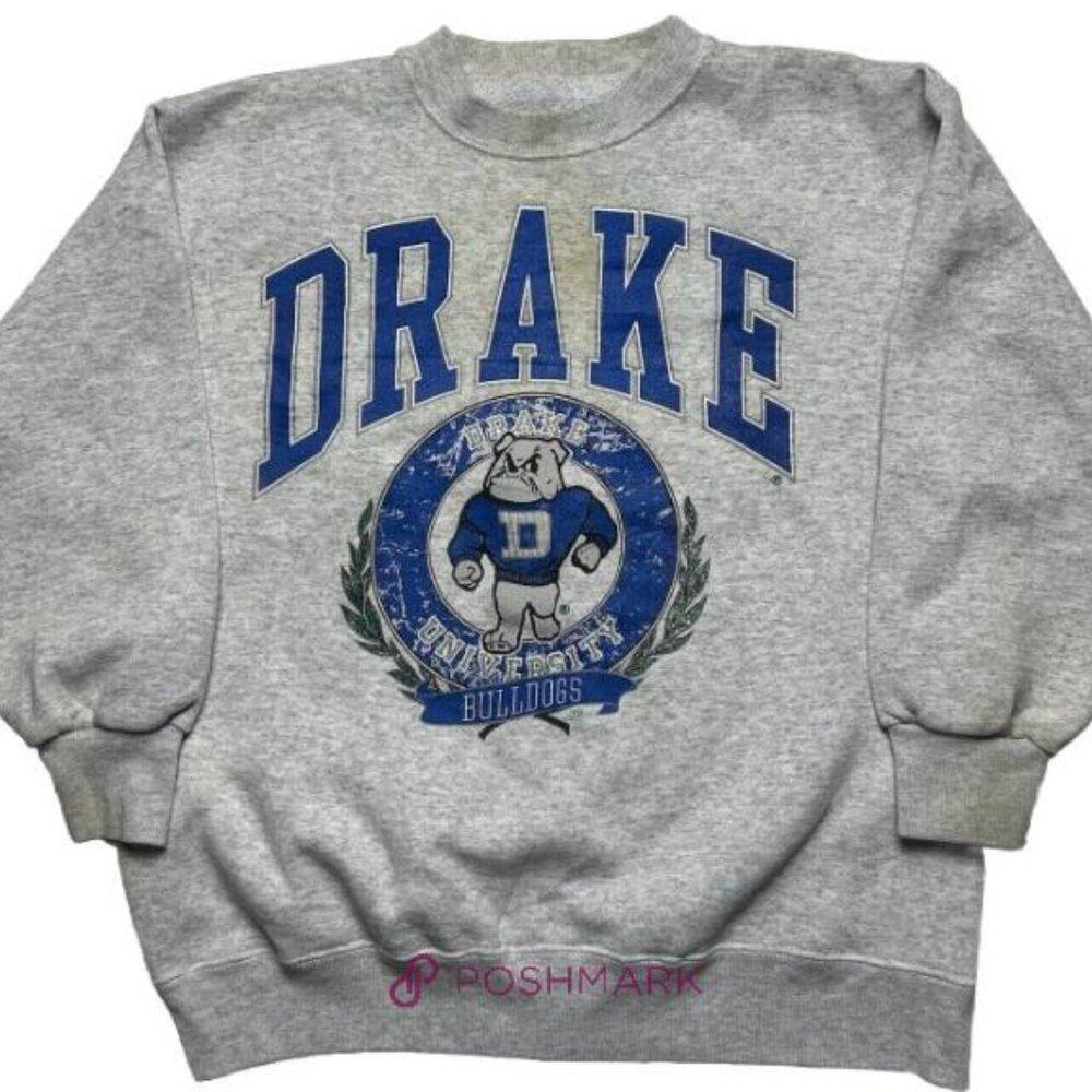 Drake University Bulldogs Retro  Sweatshirt
